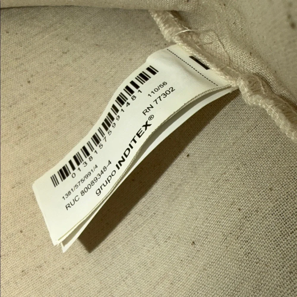 NWOT Zara Kids Beige and Brown Floral Romper 4Y - Picture 6 of 9